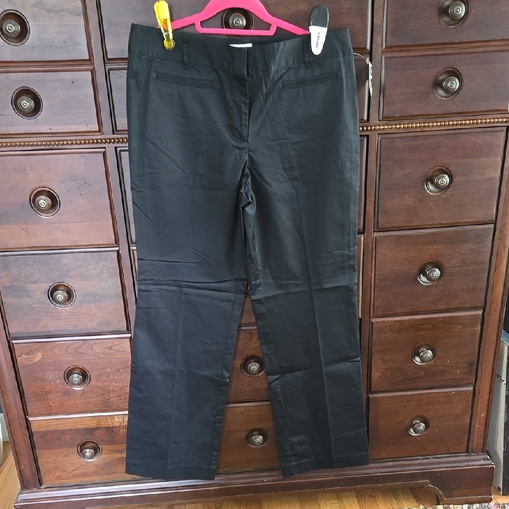 NEW Talbots Chinos Size 14 Black